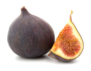 Fresh figs Fruits isolated on white background