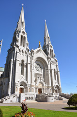 Fototapeta na wymiar Basilica of Sainte-Anne-de-Beaupre, Quebec, Canada