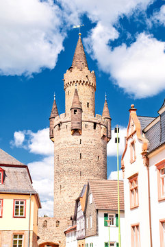 Adolfsturm auf der Burg Friedberg in der Wetterau
