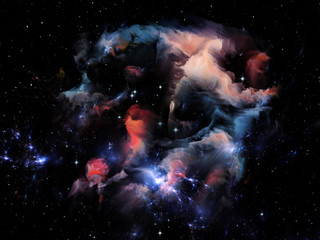 Obraz na płótnie Canvas Nebula