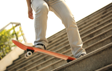 skateboarding