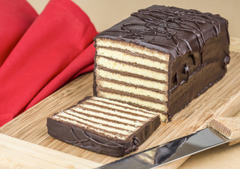 Chocolate layer cake