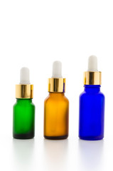 Cosmetics bottles