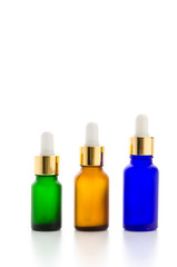 Cosmetics bottles
