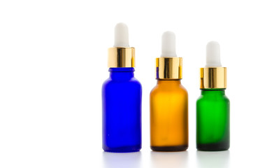 Cosmetics bottles