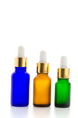 Cosmetics bottles