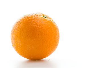 Orange isolated on white