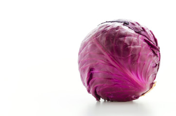 Obraz premium Cabbage isolated on white