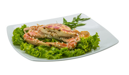 Boiled crab