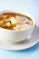 chicken soup with vegetables