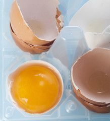 Broken egg