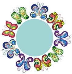 Frame from butterflies