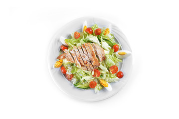 salad with lettuce
