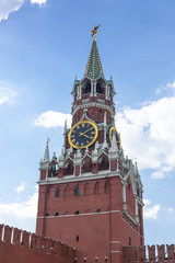 Spasskaya tower on Red Square