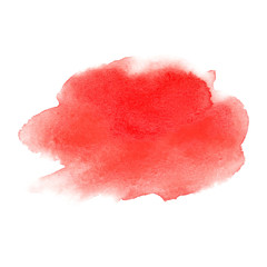 Watercolor brush strokes