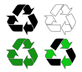 Obraz premium Recycle symbol