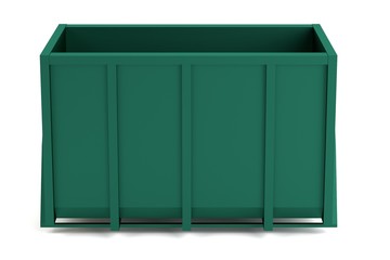 realistic 3d model of container