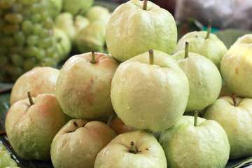 Guava fruit in the market
