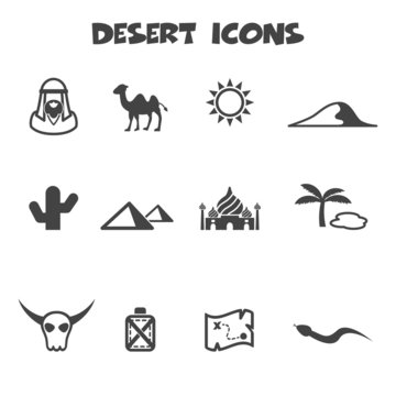 desert icons