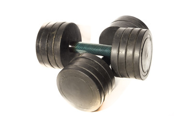 isolated dumbbells