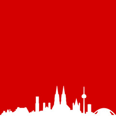 Skyline Kölner Wurzel © SimpLine