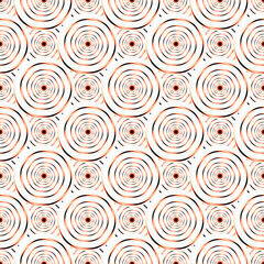 Design seamless colorful decorative spiral pattern