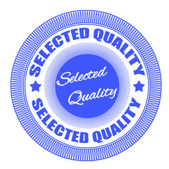selected quality stamp