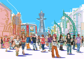 Obraz premium Narożniki ulic