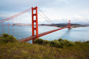 Fototapeta na wymiar Golden Gate Bridge w San Francisco, USA