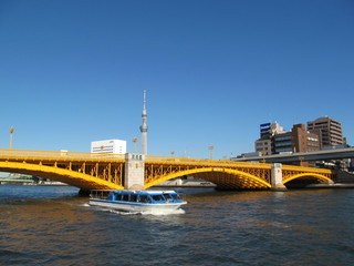 Fototapeta premium 蔵前橋