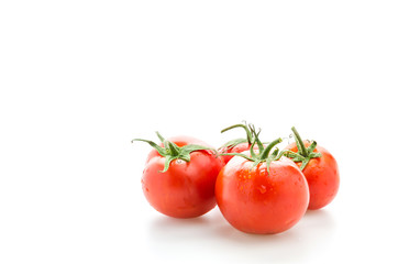 Tomato isolated on white