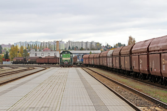 train station