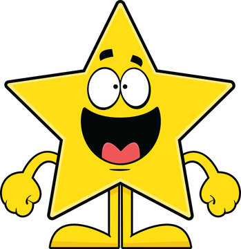 Happy Cartoon Star