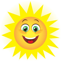 Cute sun