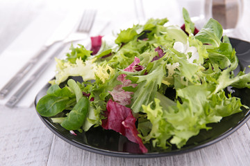 plate of salad