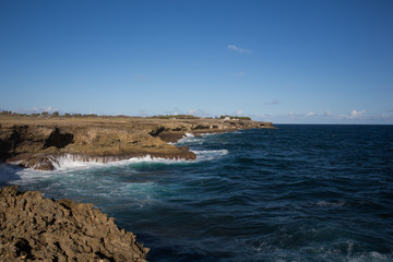 Cape north point on the island of Barbados