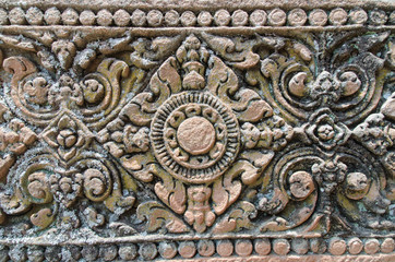 Thai style sculpture in temple