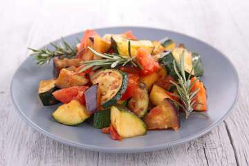fried vegetables