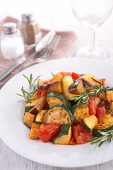 fried vegetables