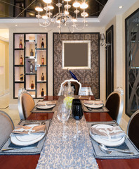 luxury dining room