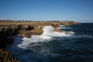 Cape north point on the island of Barbados