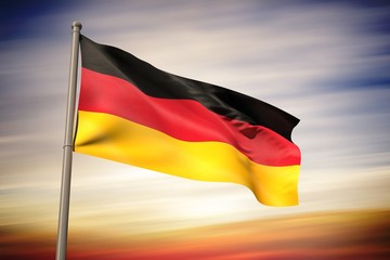 Composite image of germany national flag