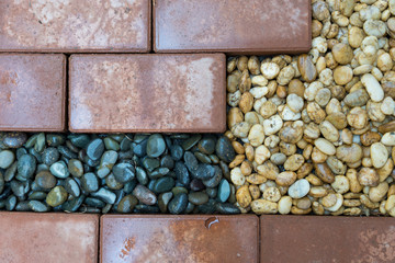 Brick and Pebble Background