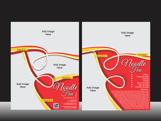 Noodle Flyer Template