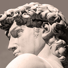 italian art , David by Michelangelo