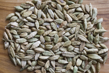 cardamom seeds closeup