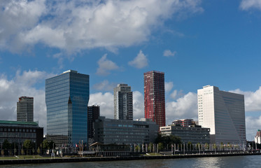 Fototapeta na wymiar Architecture of Rotterdam
