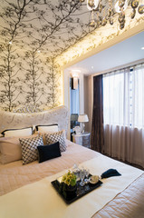 Obraz na płótnie Canvas luxury bedroom