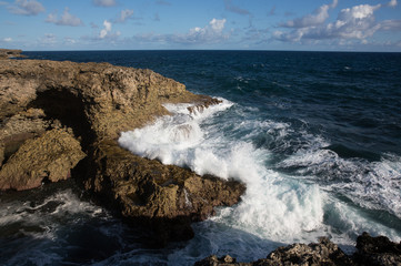 Cape north point on the island of Barbados