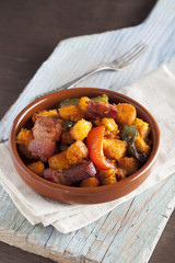 Migas (typical spanish bread dish)